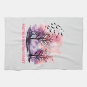 Pastel Spuk Forest Geschirrtuch (Horizontal)
