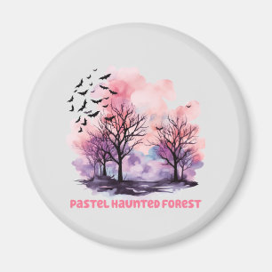 Pastel Spuk Forest Magnet