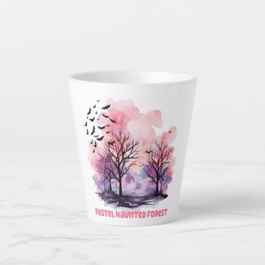 Pastel Spuk Forest Milchtasse (Vorderseite)