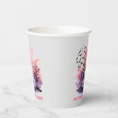 Pastel Spuk Forest Pappbecher (Links)