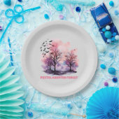 Pastel Spuk Forest Pappteller (Party)