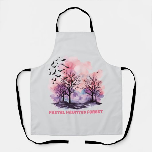Pastel Spuk Forest Schürze (Vorderseite)