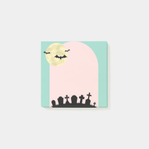 Pastel Spuk Graveyard Post-it Klebezettel