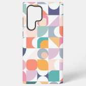 Pastel square designs as Bauhaus style Samsung Galaxy Hülle (Rückseite)