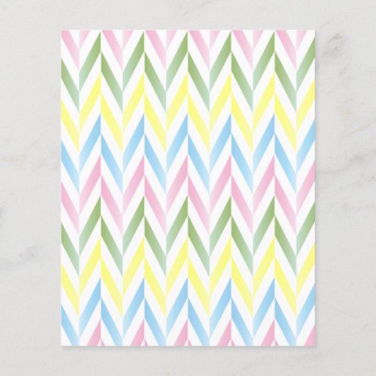 Pastel Squirrel Baby Girl Shower - Bingo (Rückseite)