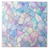 Pastel Stained Glass Fliese (Vorderseite)