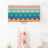 Pastel-Stammesdesign Banner (Insitu)