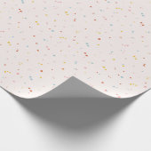 Pastel Star Pattern Geschenkpapier (Ecke)