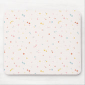 Pastel Star Pattern Mousepad (Vorne)