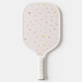 Pastel Star Pattern Pickleball Schläger (Vorderseite)