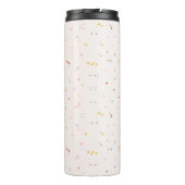 Pastel Star Pattern Thermosbecher (Rückseite)