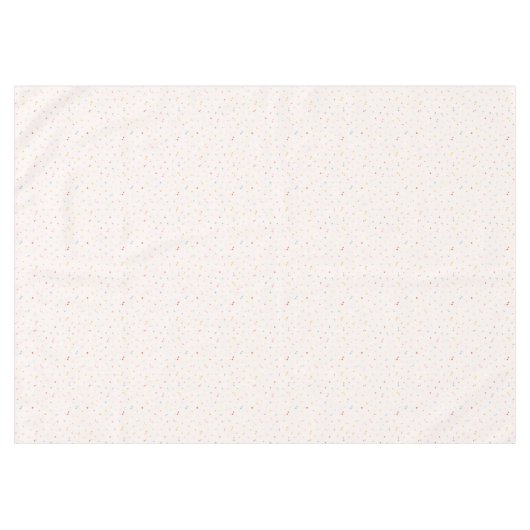 Pastel Star Pattern Tischdecke (Vorderseite (Horizontal))