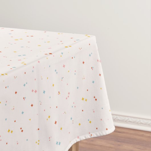 Pastel Star Pattern Tischdecke (Beispiel)