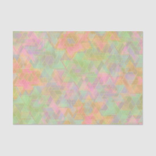 Pastel Star von David Pattern Seidenpapier (Vorderseite)