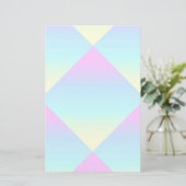 Pastel Stationery Briefpapier (Stehend Vorderseite)
