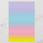 Pastel Stationery Briefpapier (Vorderseite)