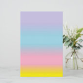 Pastel Stationery Briefpapier (Stehend Vorderseite)