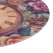 Pastel Steampunk Cutting Board Schneidebrett (Ecke)