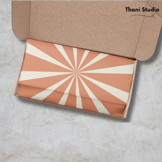 Pastel Streifen Vintag Retro 90er Spaß Geburtstag Seidenpapier