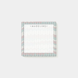 Pastel Strick Post-it Klebezettel