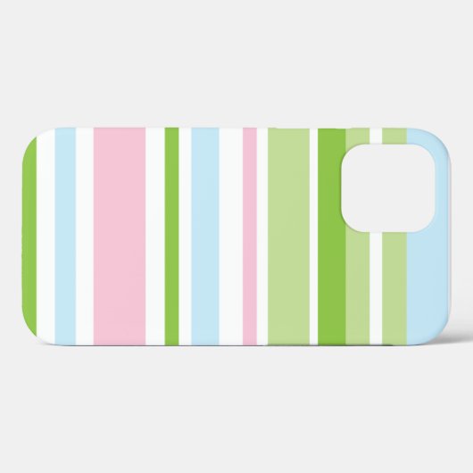 Pastel Stripe Tough Case-Mate iPhone Case (Rückseite (Horizontal))