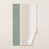 Pastel Stripes Variation 2 – Simple and Sleek Badhandtuch Set (Handtuch)