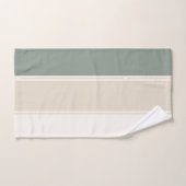 Pastel Stripes Variation 2 – Simple and Sleek Badhandtuch Set (Handtuch)