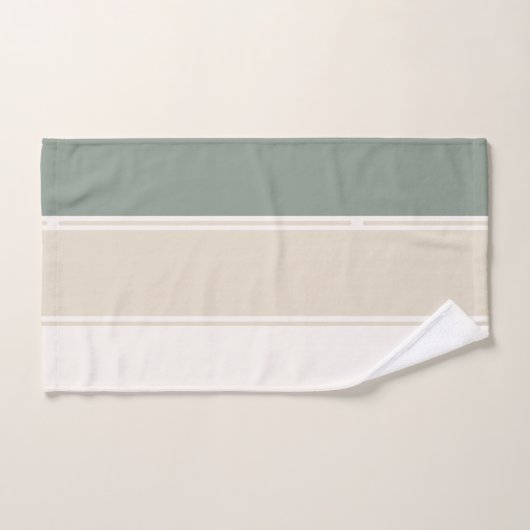 Pastel Stripes Variation 2 – Simple and Sleek Badhandtuch Set (Handtuch)