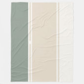 Pastel Stripes Variation 2 – Simple and Sleek Fleecedecke (Vorderseite)