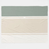 Pastel Stripes Variation 2 – Simple and Sleek Fleecedecke (Vorderseite (Horizontal))