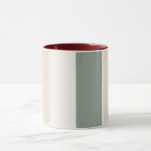 Pastel Stripes Variation 2 – Simple and Sleek Tasse (Zentrum)