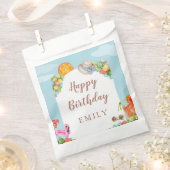 Pastel Summer Birthday Party Geschenktütchen (Ausgeschnitten)