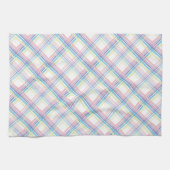 Pastel Summer Kariert Handtuch (Horizontal)