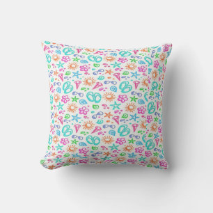 Pastel Summer Theme Kissen