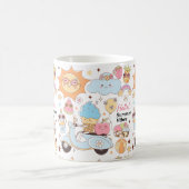 Pastel Summer Vibes Kaffeetasse (Mittel)