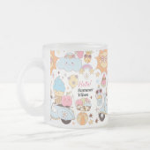 Pastel Summer Vibes Mattglastasse (Links)