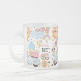 Pastel Summer Vibes Mattglastasse