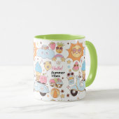 Pastel Summer Vibes Tasse (VorderseiteRechts)