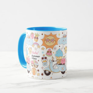 Pastel Summer Vibes Tasse