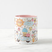 Pastel Summer Vibes Tasse (Zentrum)