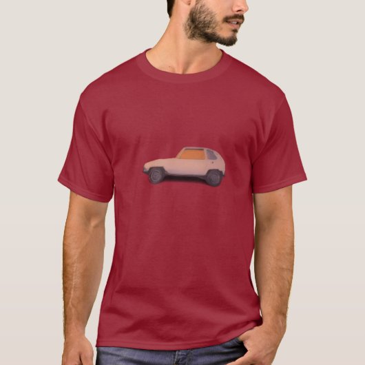 Pastel Sunset Car Dream T - Shirt (Vorderseite)