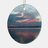 Pastel Sunset Keramikornament (Links)