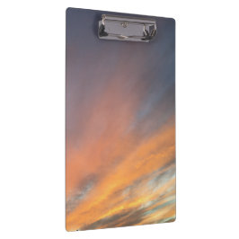 Pastel Sunset Klemmbrett
