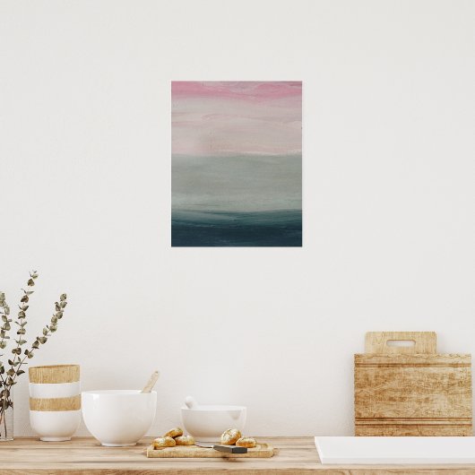 Pastel Sunset Poster (Küche)