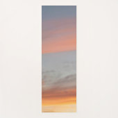 Pastel Sunset Sky Yogamatte (Vorderseite)