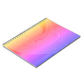 Pastel Sweep Spirale Notebook Notizblock (Linke Seite)