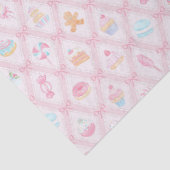 Pastel Sweet Holiday Treats Seidenpapier (Detail)