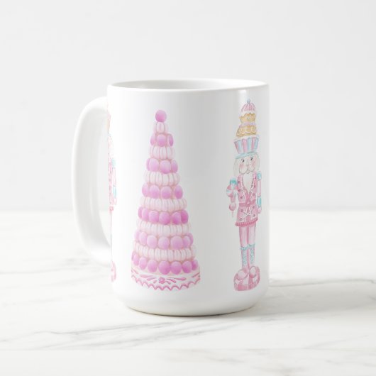 Pastel Sweet Treats Nutcracker Kaffeetasse (Vorderseite Links)