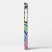 Pastel Swirl Spiral Gefärbte Krawatte Case-Mate iPhone Hülle (Rückseite / Links)