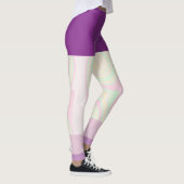 Pastel Swirl Team/Leggings mit Fake Shorts Leggings (Rechts)